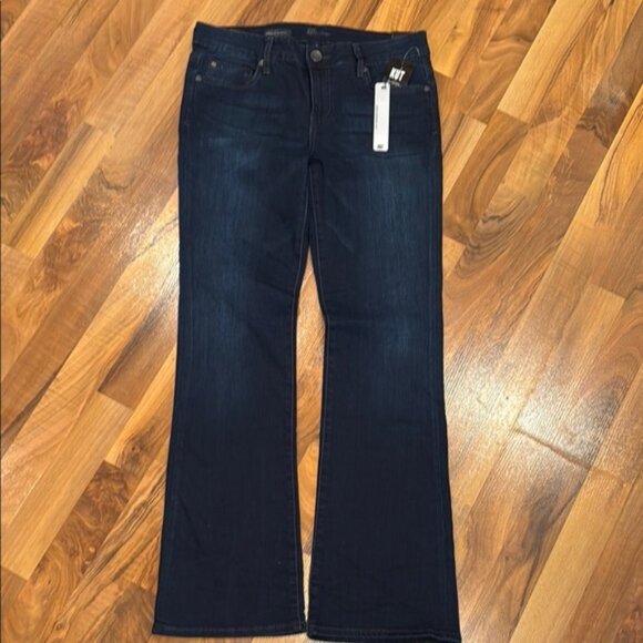 KUT from the kloth Natalie High Rise Bootcut dark wash denim NWT - Picture 1 of 4